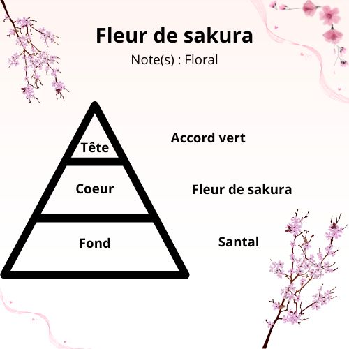 Bougie - Fleur de Sakura
