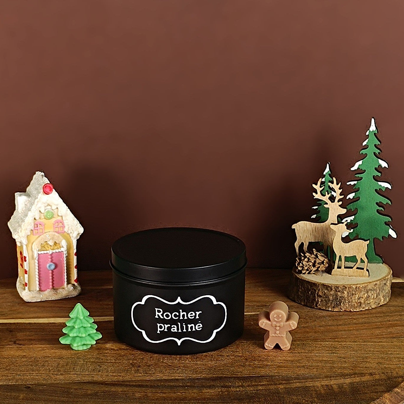 Bougie - Rocher praliné