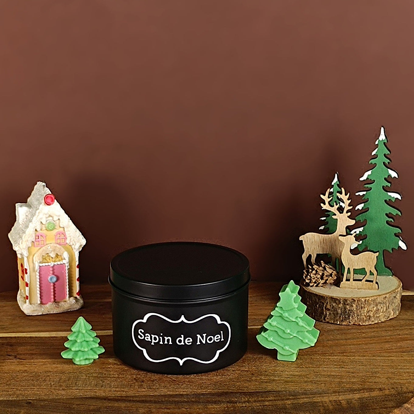 Bougie - Sapin de Noël