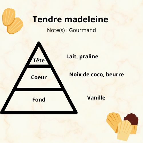 Bougie - Tendre madeleine