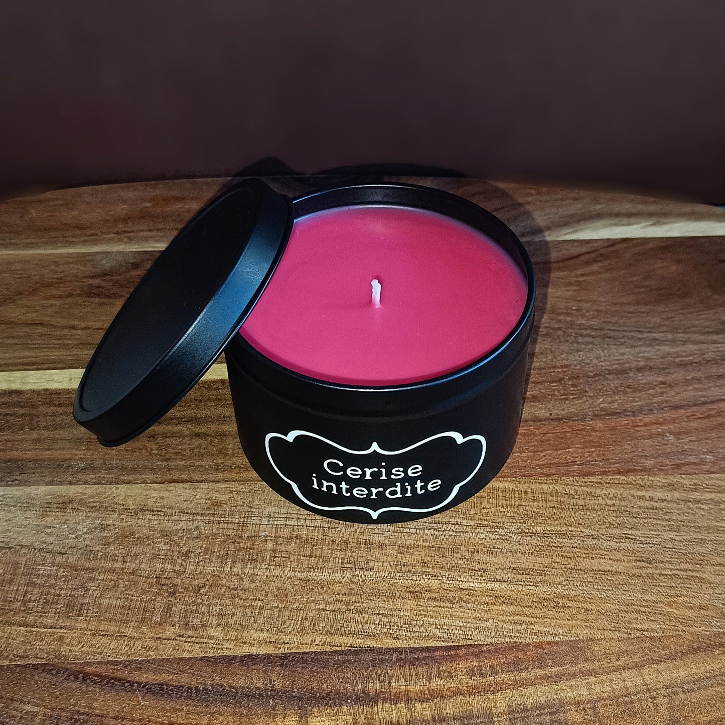 Bougie Cerise interdite