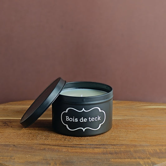 Bougie - Bois de teck