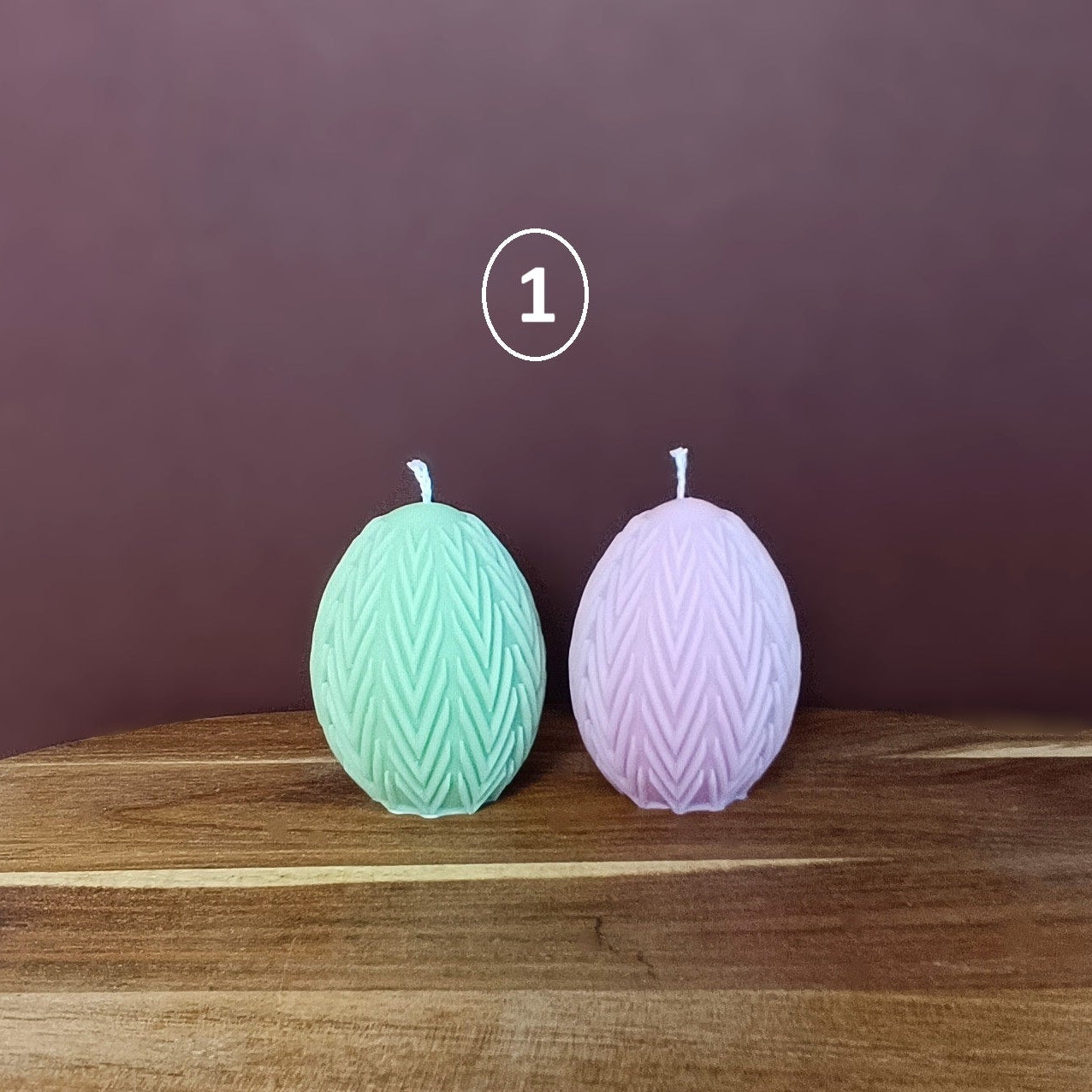 Bougie - Œuf de Pâques 🐣