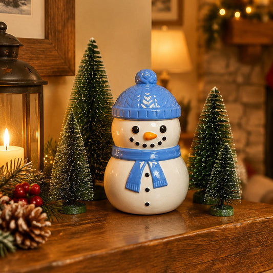 Brûleur décoratif - Bonhomme de neige