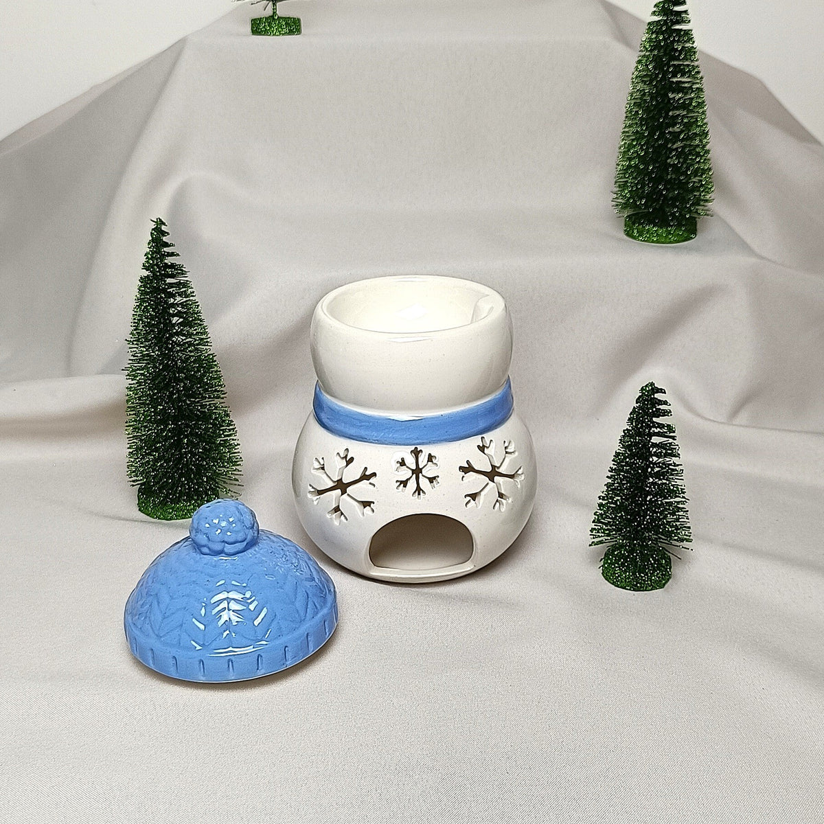 Brûleur décoratif - Bonhomme de neige