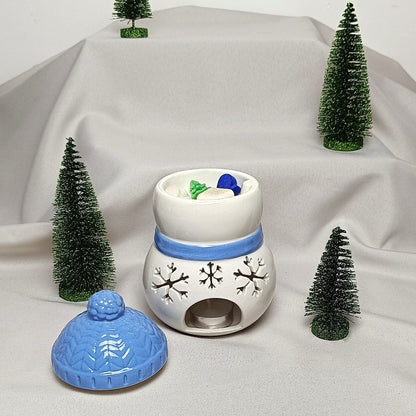 Brûleur décoratif - Bonhomme de neige