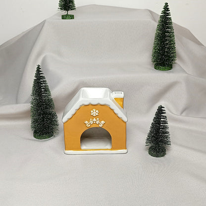 Brûleur décoratif - Maison pain d'épice