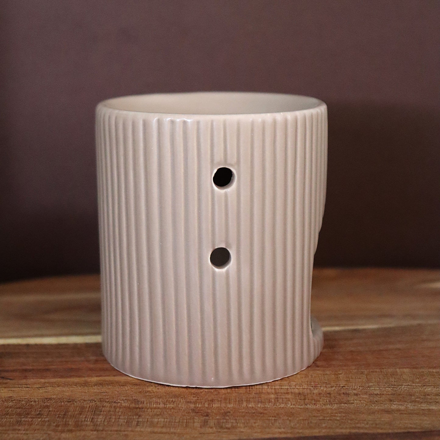 Brûleur beige marroné