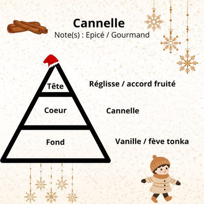 Pyramide olfactive Cannelle