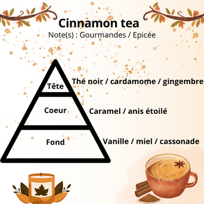 Bougie - Cinnamon tea