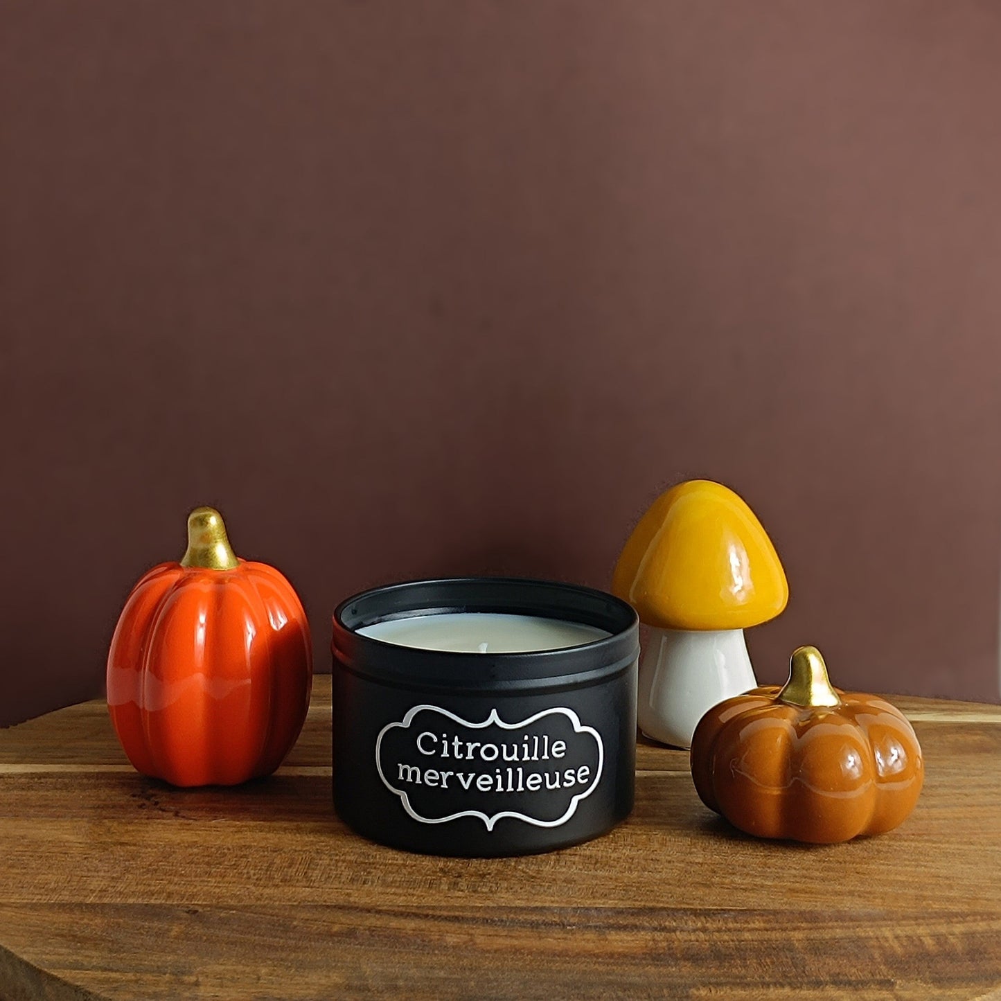 Bougie - Citrouille merveilleuse