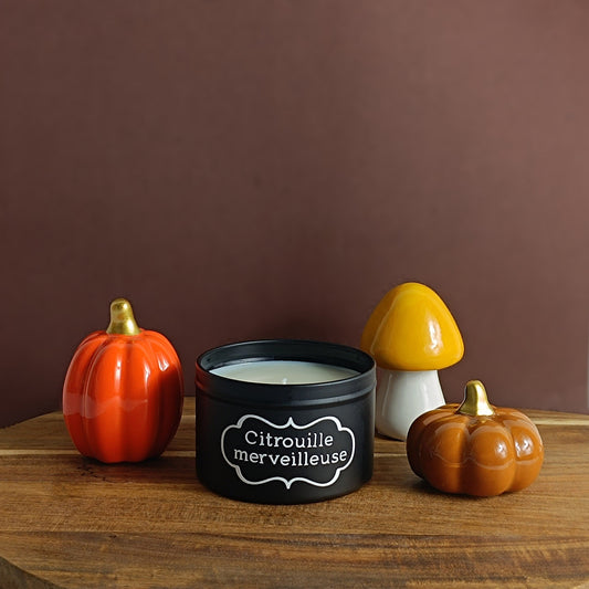 Bougie - Citrouille merveilleuse