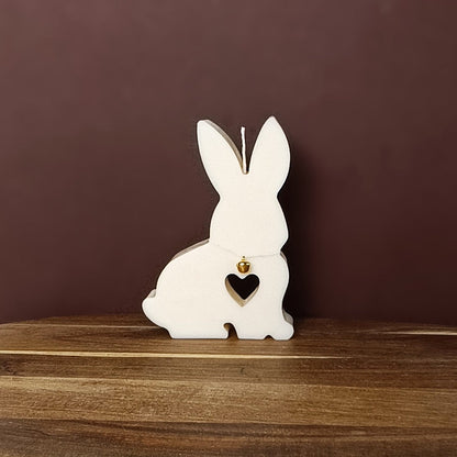 Bougie - Lapin avec clochette