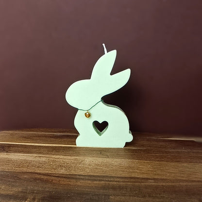 Bougie - Lapin avec clochette