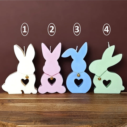 Bougie - Lapin avec clochette