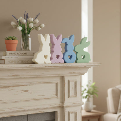 Bougie - Lapin avec clochette