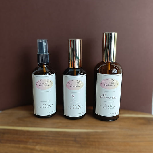 Spray d'intérieur de parfum d'ambiance (sans alcool)