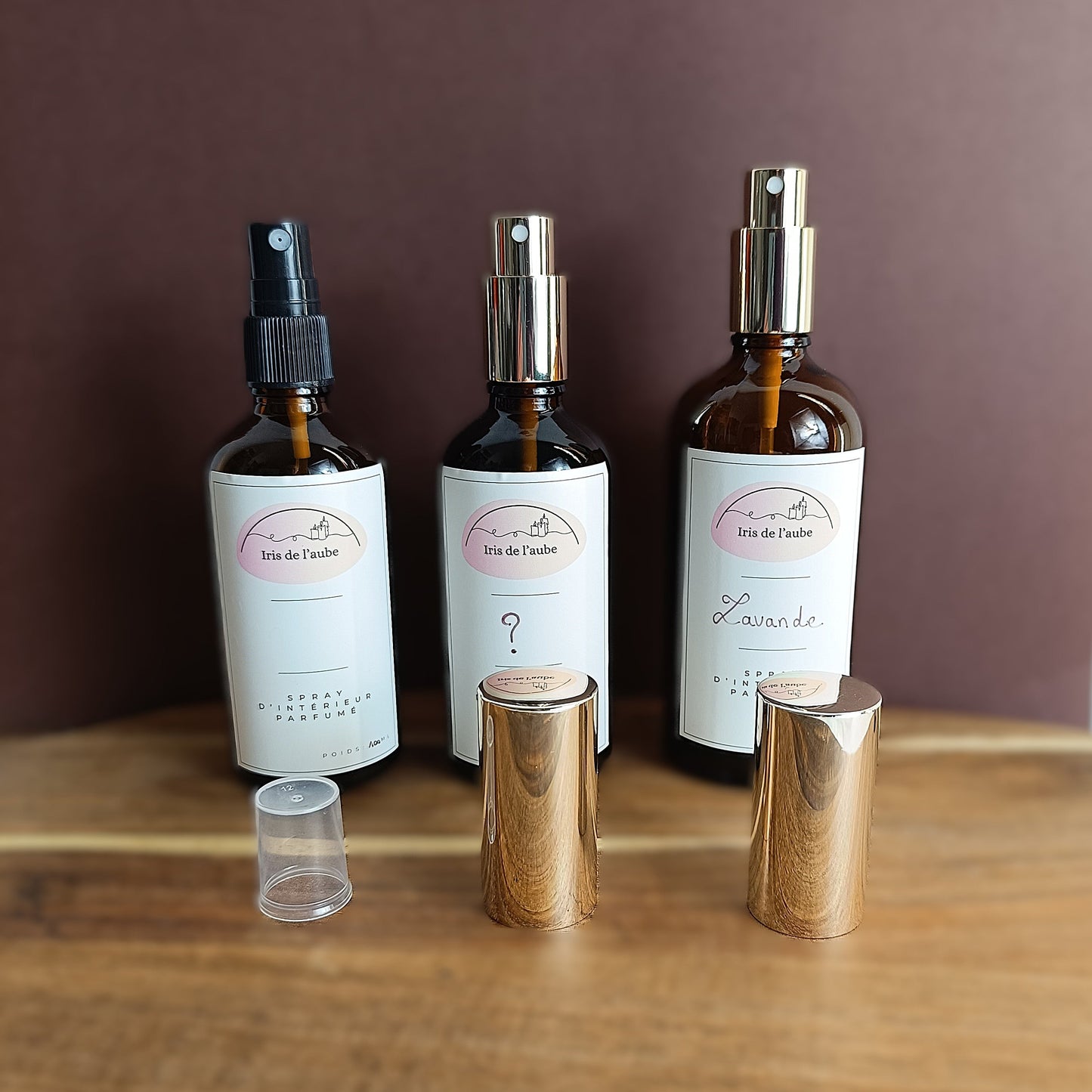 Spray d'intérieur de parfum d'ambiance (sans alcool)