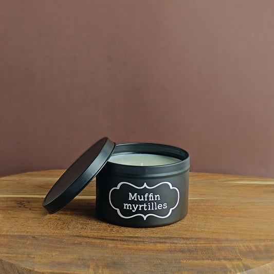 Bougie - Muffin myrtilles