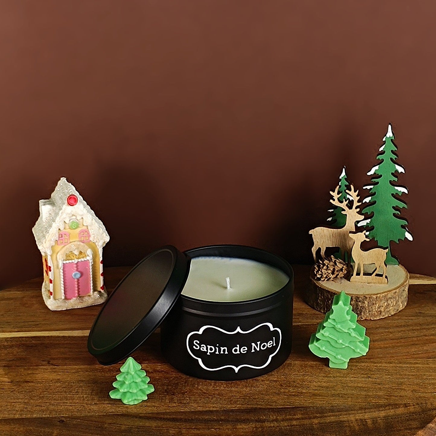 Bougie - Sapin de Noël