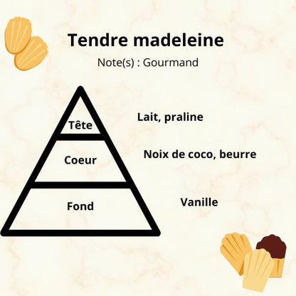 Bougie - Tendre madeleine